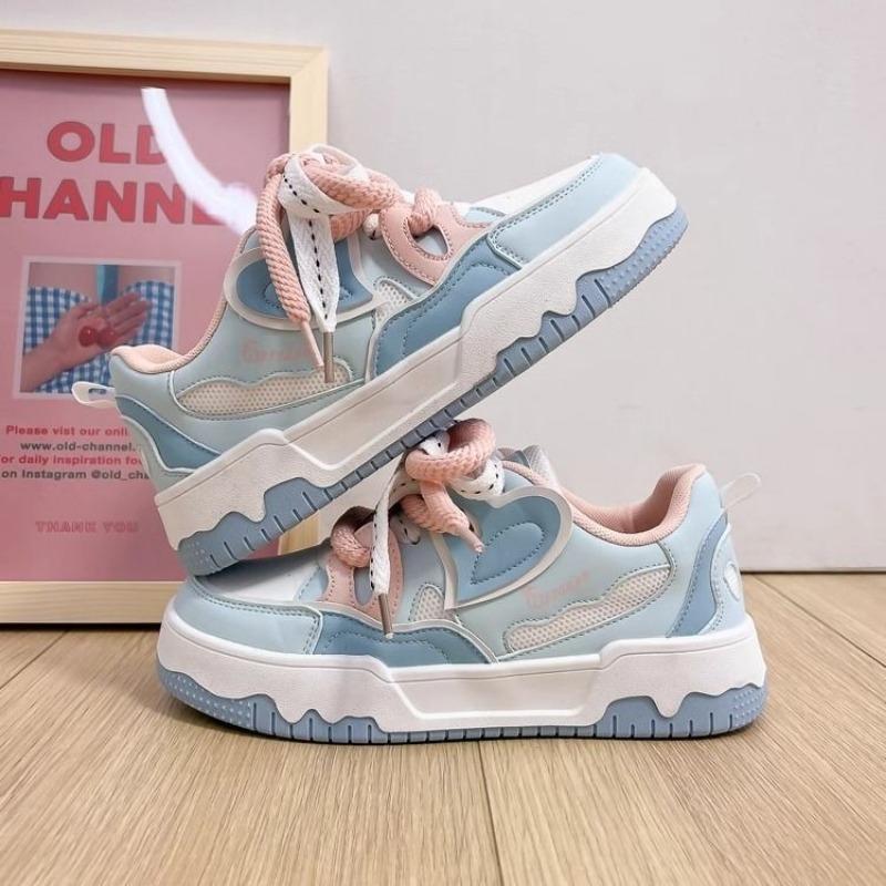 Thick-soled heightening little white shoes women's autumn new niche versatile dopamine student casual board shoes