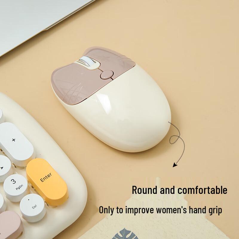GEEZER Wireless Retro Punk Keyboard and Mouse Set