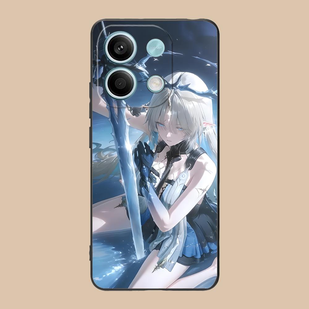 Wuthering Waves Fleurdelys Phone Case for POCO M6 M5 M4 M3 X7 X6 X5 X4 X3 F6 F5 F4 Pro GT 5G Colour Printing Protective Luxury