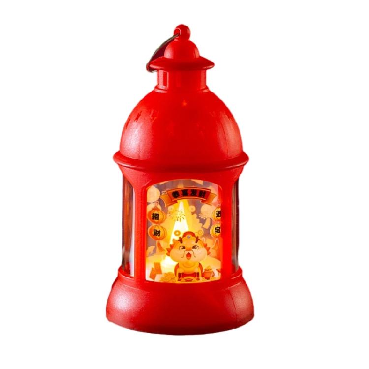Chinese New Year Handmade Revolving Lanternn Portable Luminous Toy Pendant