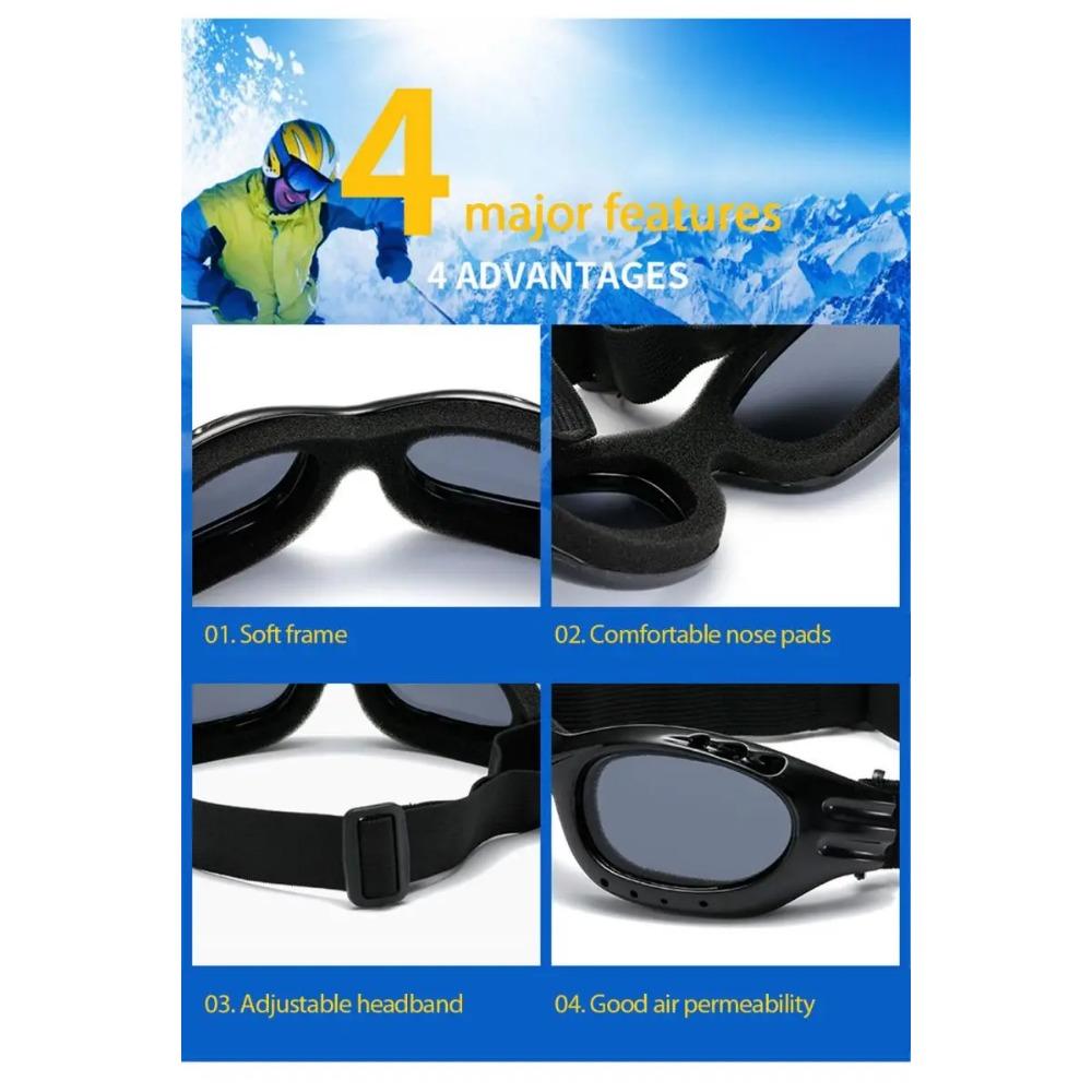 New Type Of Outdoor Mountaineering And Riding Sports Goggles Fashion Skiing Glasses Motorcycle Windproof Glasses