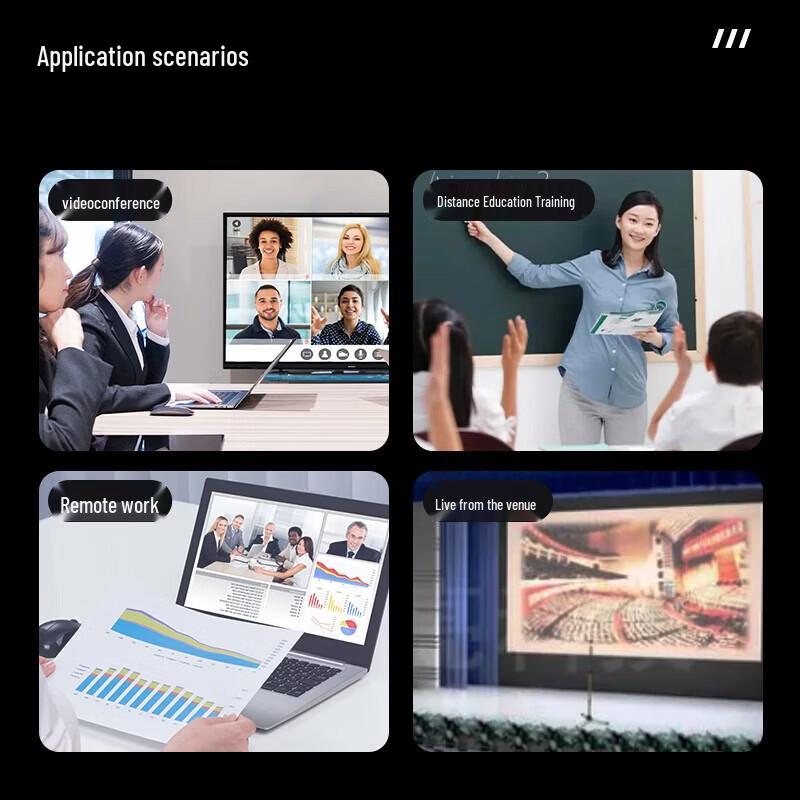 HIKVISION 4K HD PTZ 20x Zoom Conference and Live Streaming Camera (CN version)