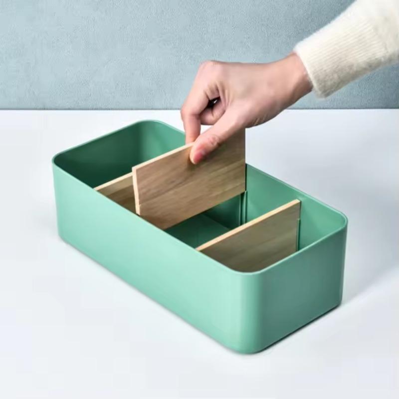 Fernbedienungshalter, 4 Steckplätze, Desktop-Aufbewahrungsbox, TV-Fernbedienung, Telefon, Trapezkorb, Schreibwaren-Organizer, Fall, Home Hotel