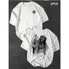 European sizes Men's Crew Neck T-Shirt, Vintage Short Sleeve