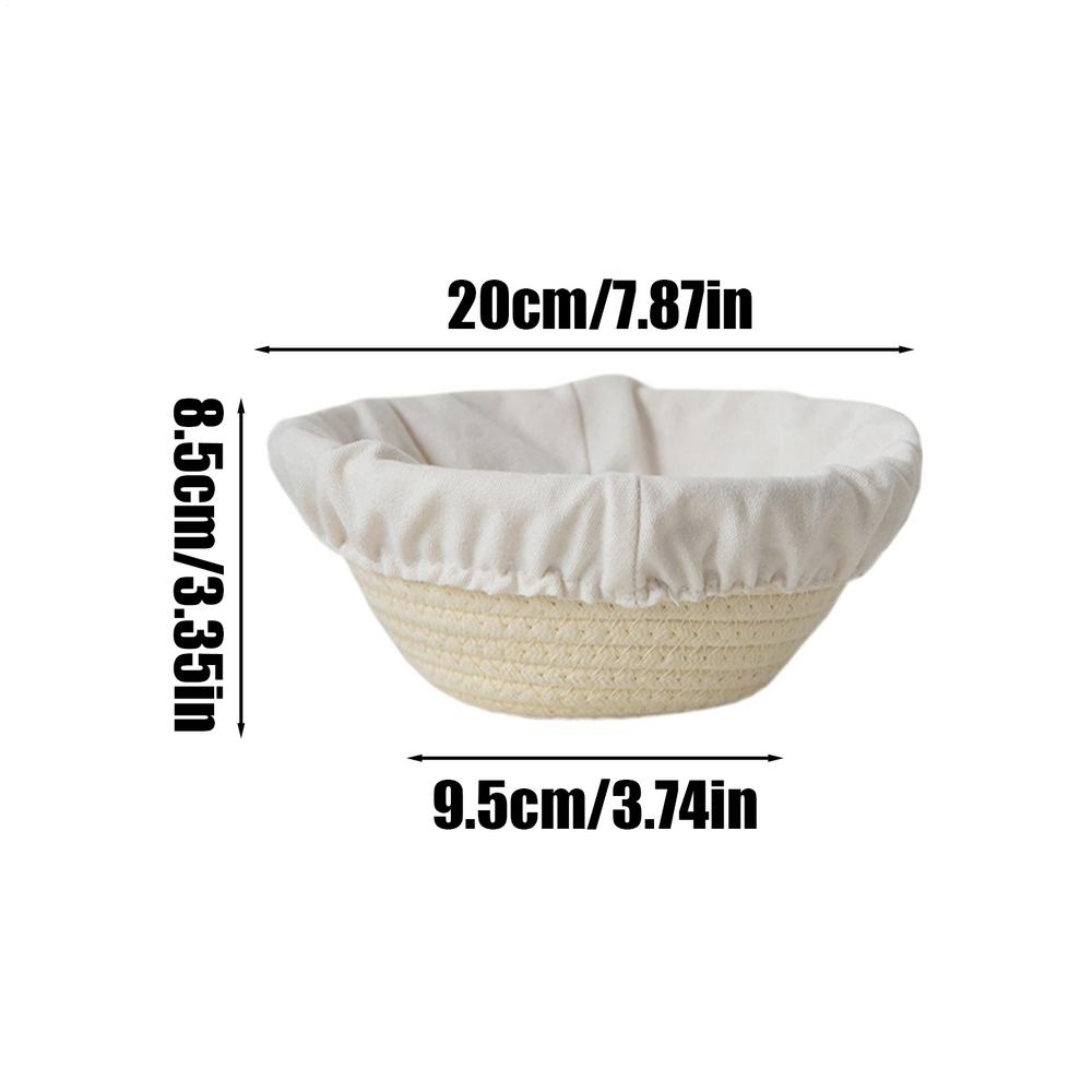 Bread Proofing Proving Wicker Rattan Basket Bread Fermentation Liner Baskets Dough Rising Long Brotform Baking Supplies