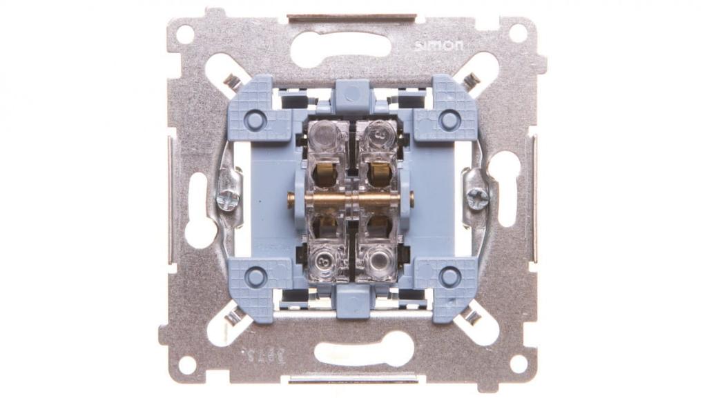 Simon 54 Shutter Button Mechanism 10A 250V, Quick Connectors, Szp1M
