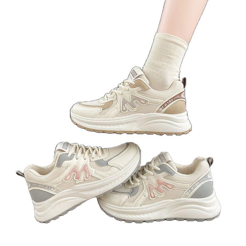 Spring and summer dad shoes autumn and winter new thick-soled heightening casual shoes sports shoes running sports shoes