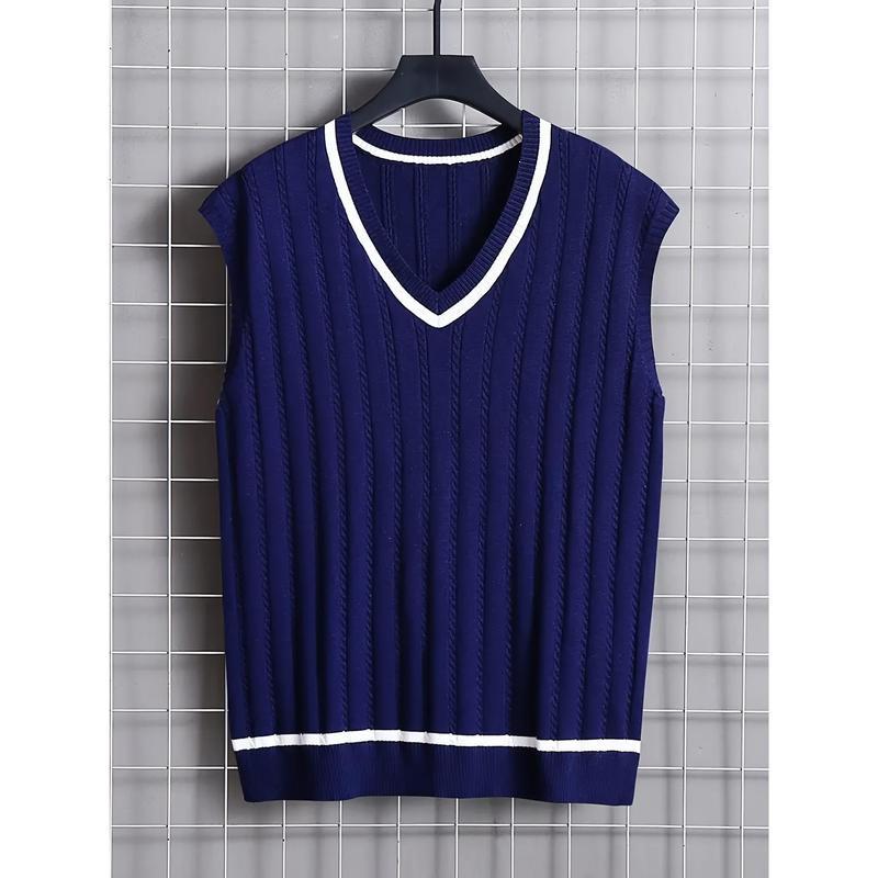 British Academy Style Knit Vest - H 34425