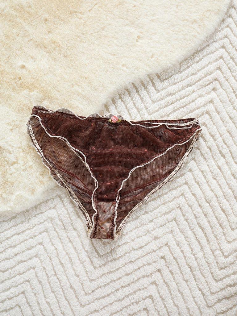 Candy Color Low-Rise Lightweight Breathable Panties for Women - Sweet Dopamine Triangle Briefs