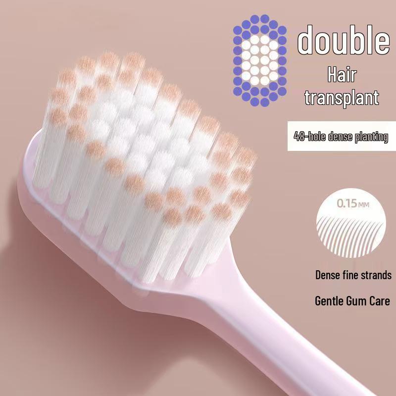 Adult Soft Bristle Mountain Toothbrush Family Pack for Home Use