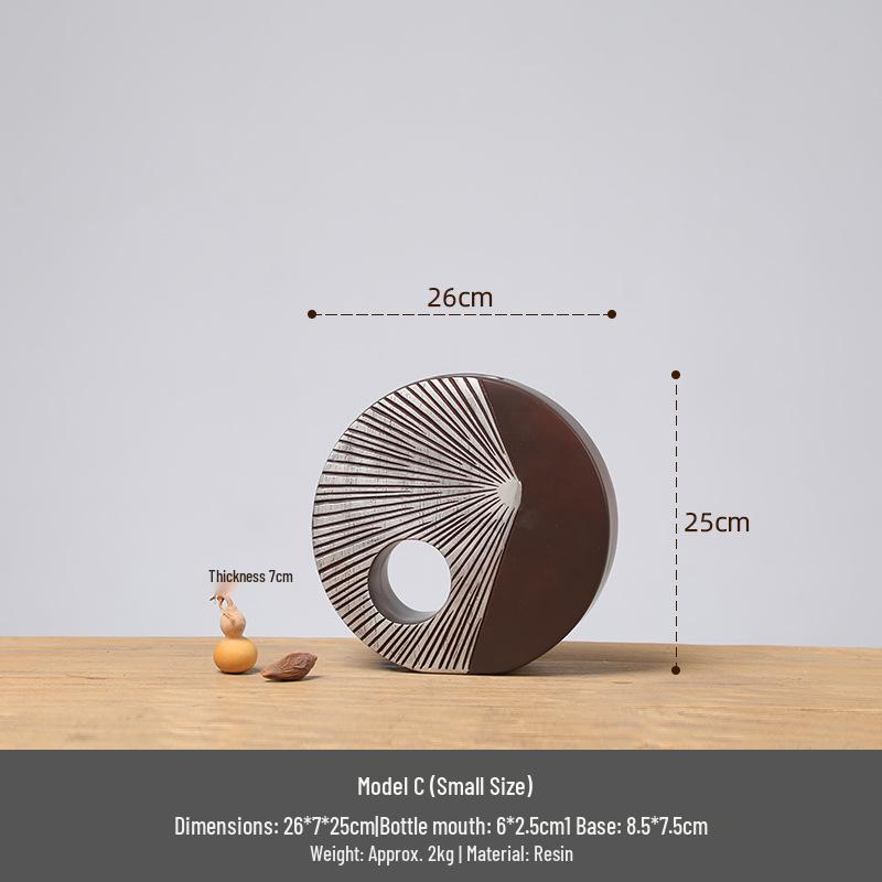 

Elegant Modern Dried Flower Vase for Living Room Decor