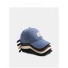Cloth Letter Baseball Cap for Women Korean Style Versatile Face Showing Small Spring Summer Couple Casual Baseball Cap for Men