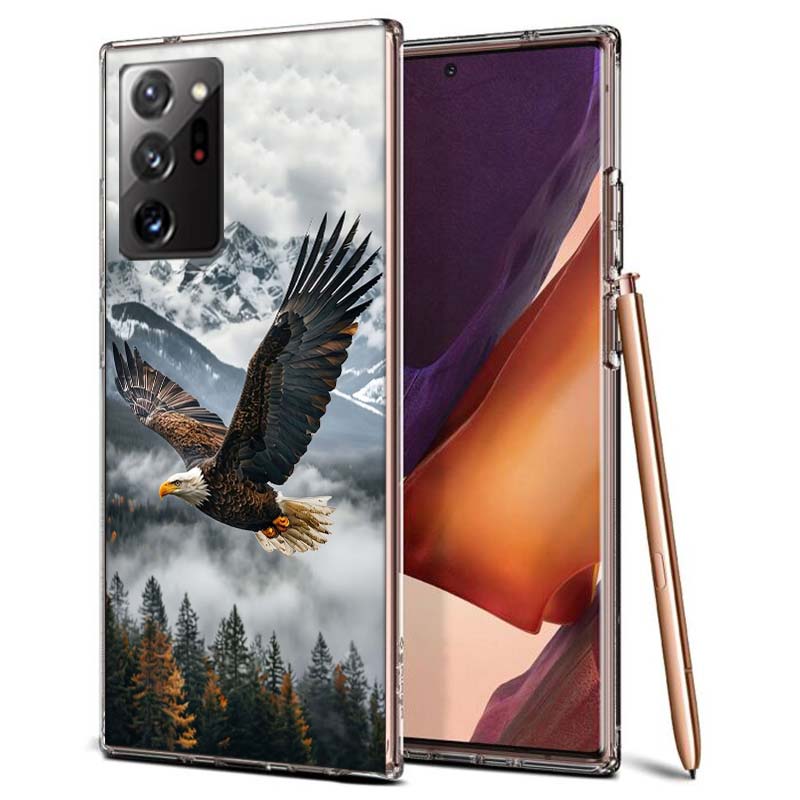 Soaring Eagle Hunting Phone Case for Samsung A55 A35 A25 A15 A07 A05S A16 A17 A26 A36 A37 A56 A57 Galaxy Note 20 10 A50S A71 A51