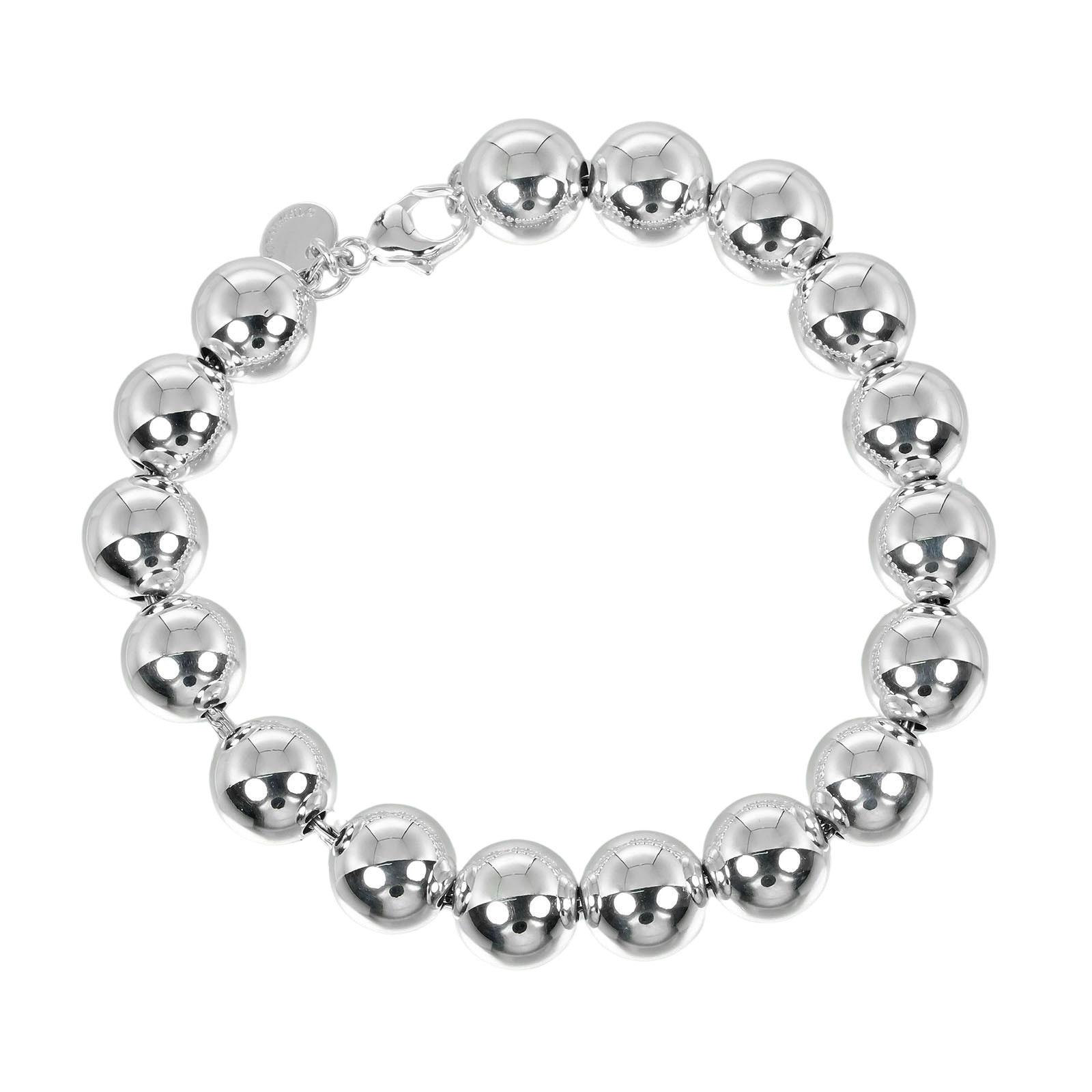 

TIFFANY&Co. Hardware ball Bracelet Wrist Size6.3 Silver925 17.45g Women Used
