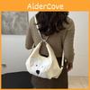 Street Style Womens Casual Backpack With Large Capacity And Sewn Details For Commuting