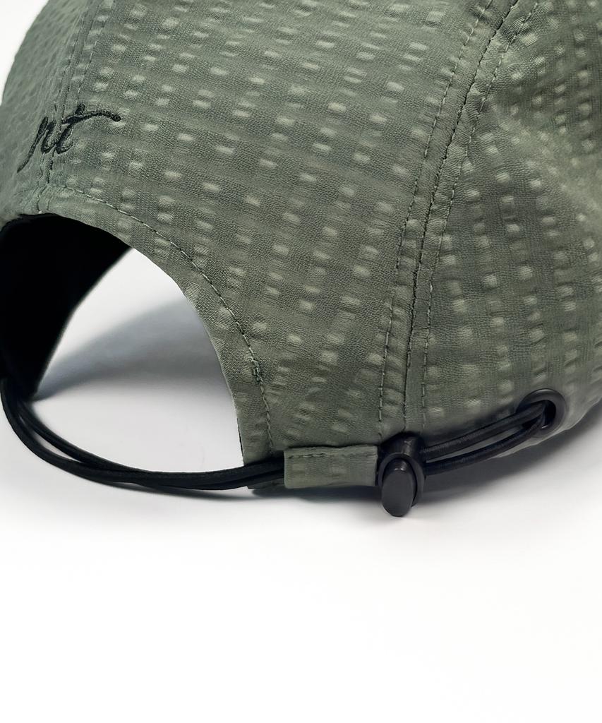 Nyuteib Savage Oversized Camp Cap - Ash Khaki