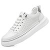 Little white shoes 2025 summer men's shoes comfortable new breathable deodorant mesh casual sports shoes men's board shoes