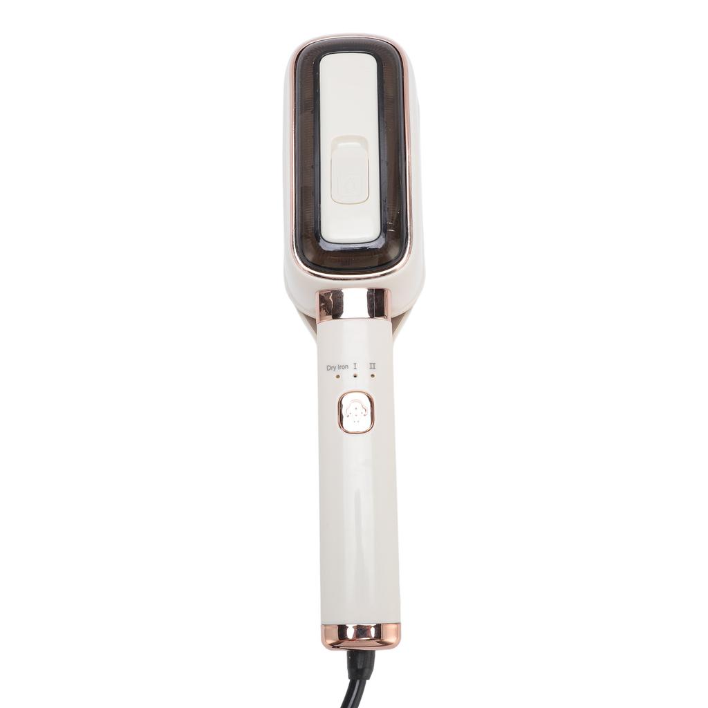 Kombinacja Żelazka Parowego Podróżnego Mini Przenośne na Sucho i na Mokro 2 Użycia 1000W do Ubrań 15S Szybkie Nagrzewanie Rączka Składana o 180 stopni Wtyczka EU