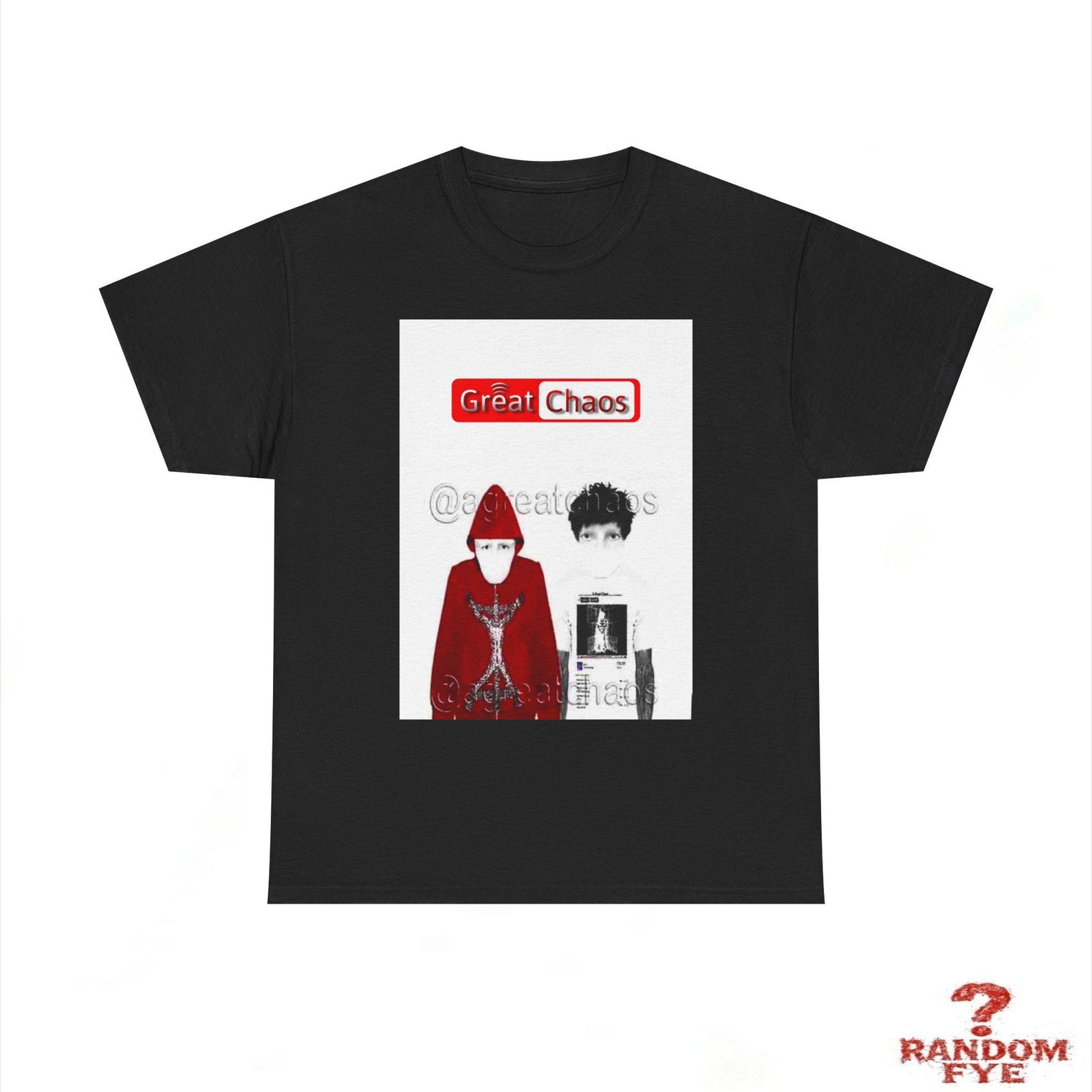 Ken Carson A Great Chaos Tour Merch Unisex Heavy Cotton Tee S