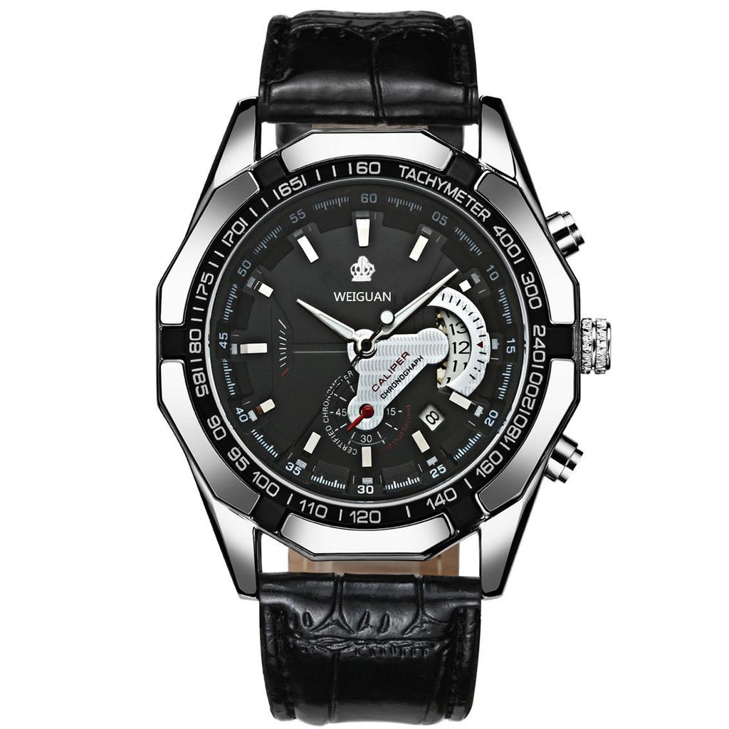 Men's Watch Waterproof Luminous Automatic Quartz Wristwatch Korean Fashion Business Casual Sport Wristwatch for Men Students