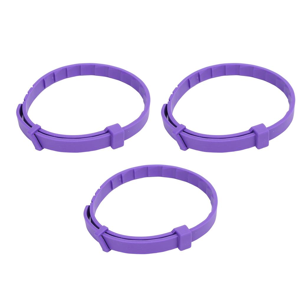 3 Pcs Calming Collar for Cats Pet 15in Adjustable Water Proof Soft TPR Relaxing Cat Calm Collars