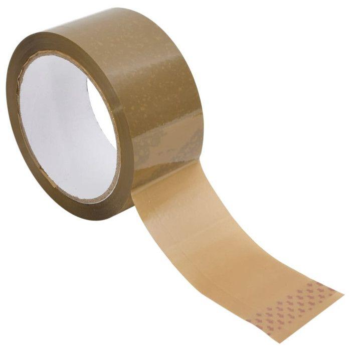 Ruban d emballage 36 pcs marron 48 mm x 66 m