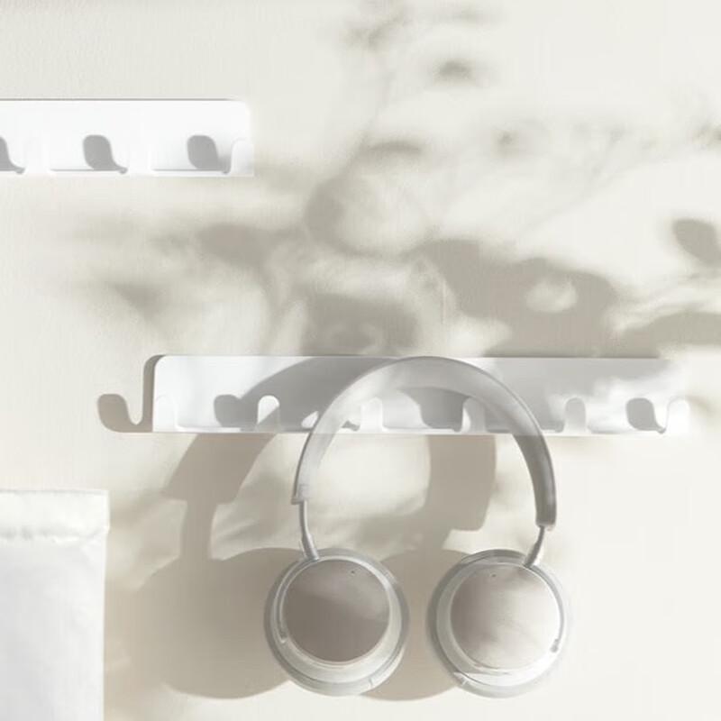 Punch-Free Adhesive Multi-Hook Rack