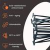 30/50/100 Pieces of Nylon Zip Ties, Car Organizing Clips and Fasteners, Portable Fixed Zip Ties Forcar Trunk Fenders and Fenders