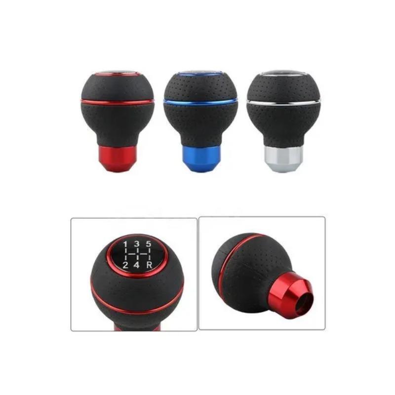 1 Pc Universal Aluminum Alloy Car Gear Shift Knob for Manual Transmission Automobile Modification 5 Speed Gear Level Shift Knob
