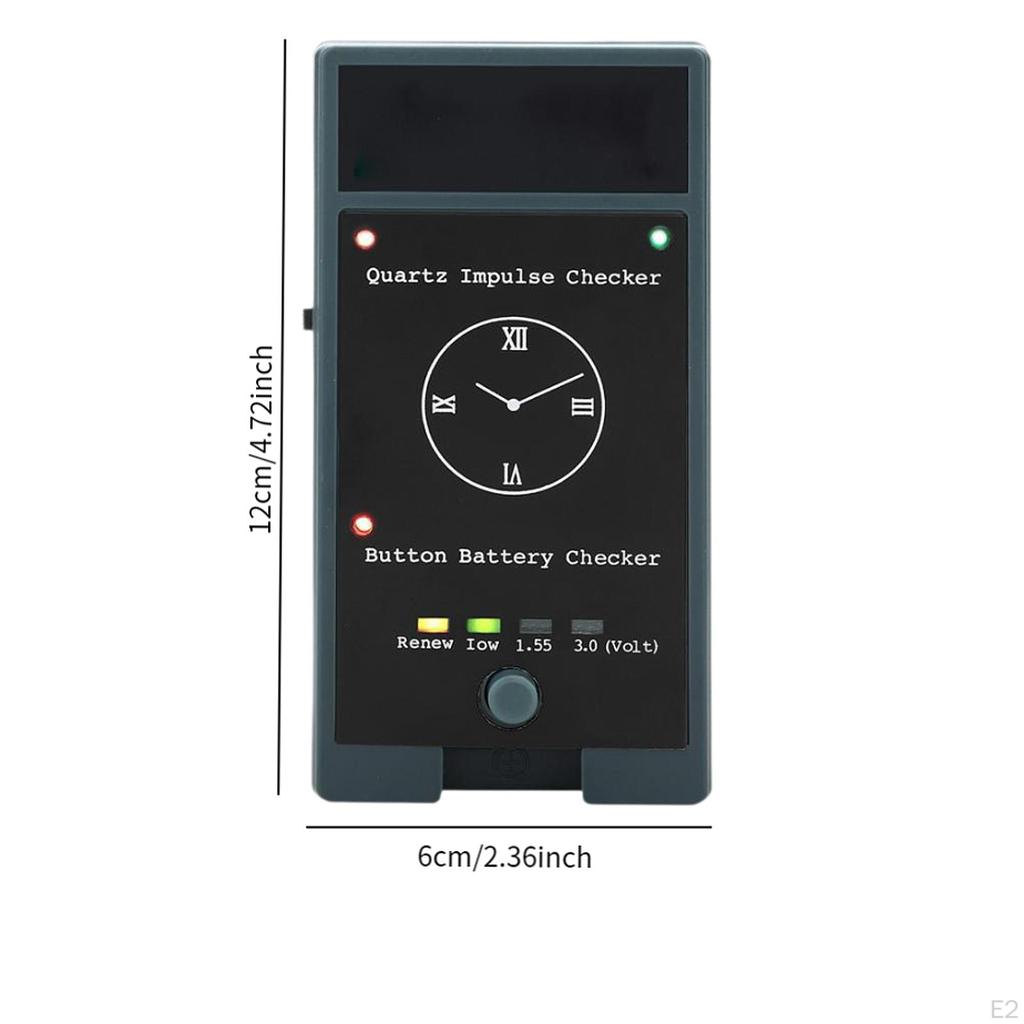 Watch Movement Tester Battery Convenient Use Lightweight Sturdy Repairing Tool Multiuse