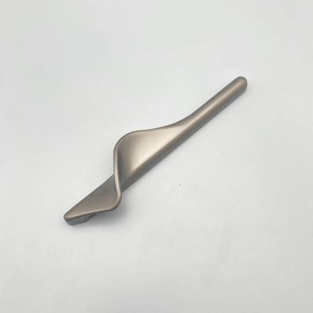 Neuer Zinklegierung Hellgold Grau Schranktür Schubladengriff Schranktürgriff