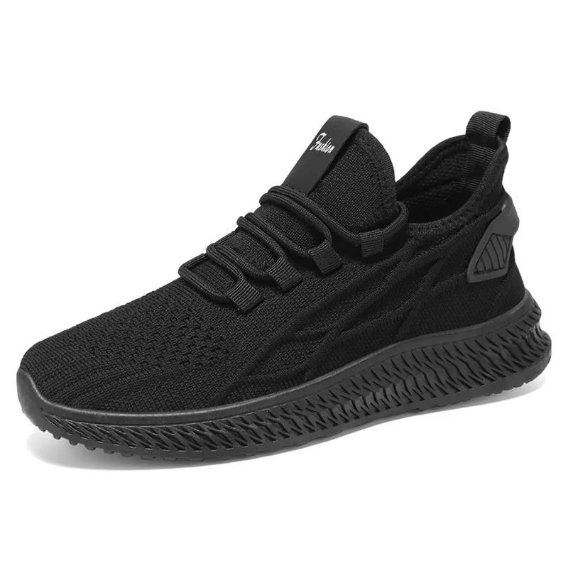 Fashion Trendy Summer Comfortable Sneakers Red Yellow Women Casual Outdoor Running Shoes Women's Knit Mesh Breathable Sports Shoes