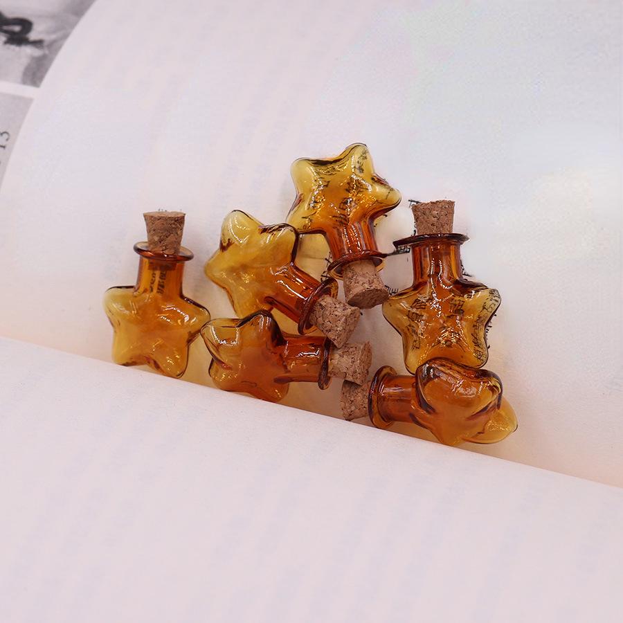 Doplňky pro kutily Ručně vyrobený materiál Příslušenství Skleněná láhev na přání Driftovací láhev s dřevěnou zátkou Kreativní driftovací láhev