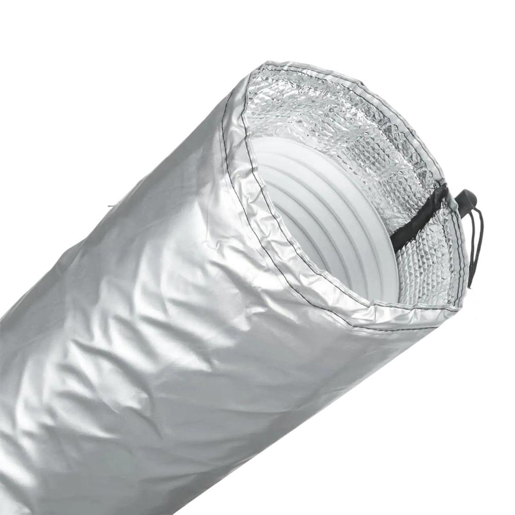Air Conditioner Hose Sleeve Portable Adjustable Air Conditioner Hose Heat Insulation Dustproof Exhaust Pipe Protection Cover