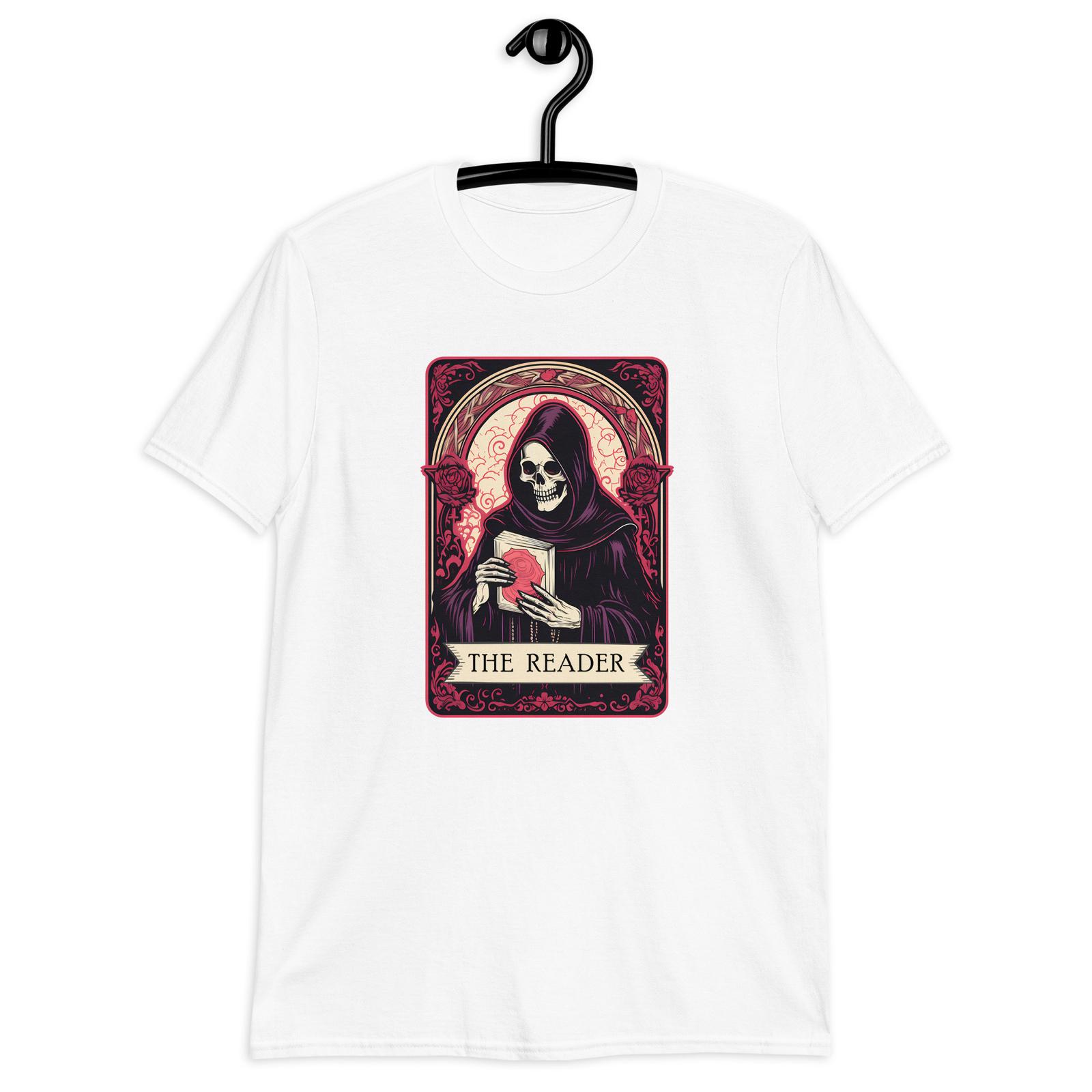 Tarot Card The Reader - The Secrets of a Book Lover Halloween Unisex T-Shirt S разноцветный