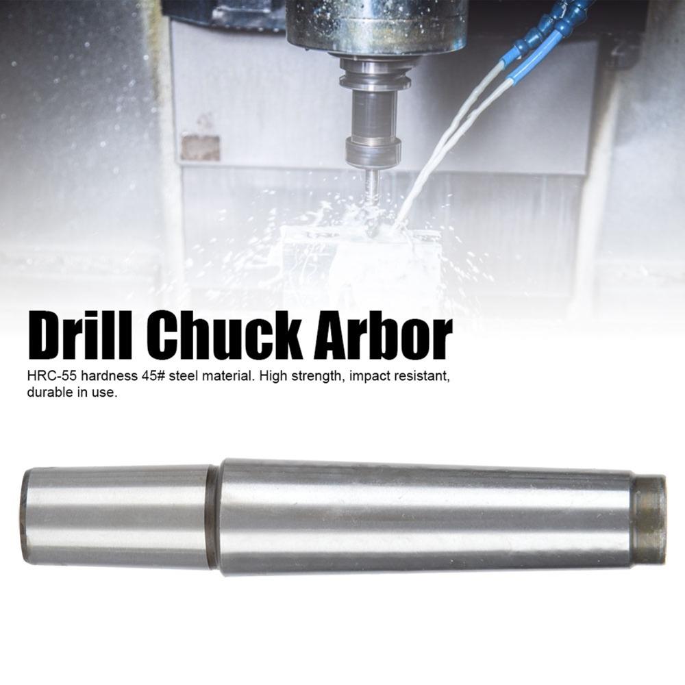 MT2-B16-M10 Morse Taper Adapter Self Tightening Drill Chuck Connecting Shaft For Milling Machines