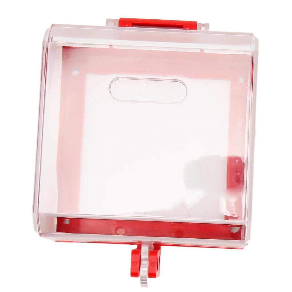 Emergency Stop Switch Cover Transparent LOTO Push Button Switch Protector for Electrical Equipments