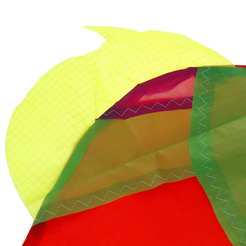 Regenbogenfisch Drachen Windsack Outdoor Gartendeko Kinder Leine Wäscheleine Kinderspielzeug