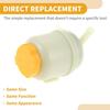 Power Steering Reservoir No.34630AE001 - Car Automotive Power Steering Tank - for Subaru Impreza 2002-2007 Plastic Beige - 1 Pc