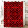 Luxury Pattern Print Shower Curtain Waterproof Fabric, High Density Weaving, Bathroom Decoration 180x200cm/71inch×80inch