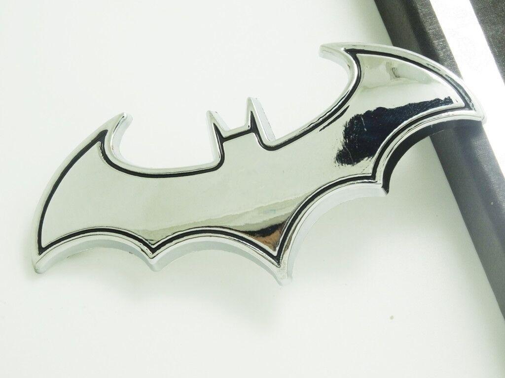 2018 Newest Bat 3D Chrome Metal Auto Car Motorcycle Logo Sticker Badge Emblem Tail Decals