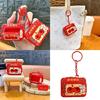 Button Battery Powered New Year Sound Recorder Keychain Accessory for Easy Use Plastic Voice Recording Ornament