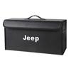 Car Trunk Organizer Box Foldable Leather Auto Storage Bag Large Capacity For Jeep Grand Cherokee Wrangler Gladiator Valve Stem AKV1