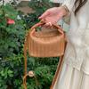 Retro Straw Crossbody Bag For Women Bohemian Small Knitting Summer Purse And Handbag Vacatial Bucket Beach Bags