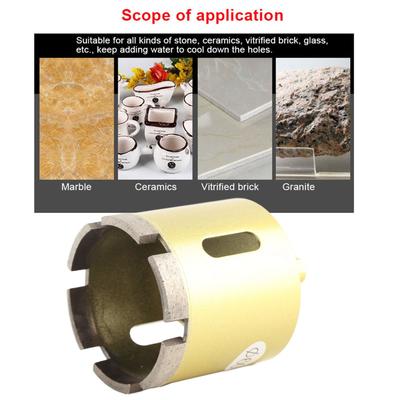 Round Shank Hole Opener Drill Bit Sintered Diamond Tile Hole Cutter Home Decoration