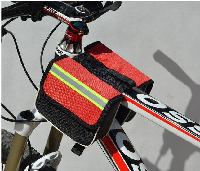 Hard Shell Bicycle Front Frame Bag & Kids' Bike Accessory