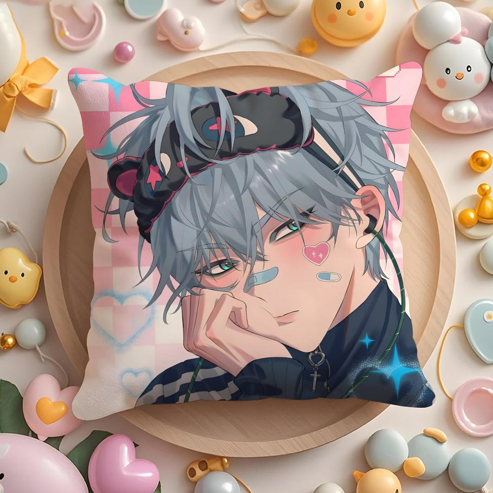 Alien Anime S-Stage Cushion Cover Home & Car Multi-Scene Pillow Cover - Reversible, Soft & Durable for Daily Use