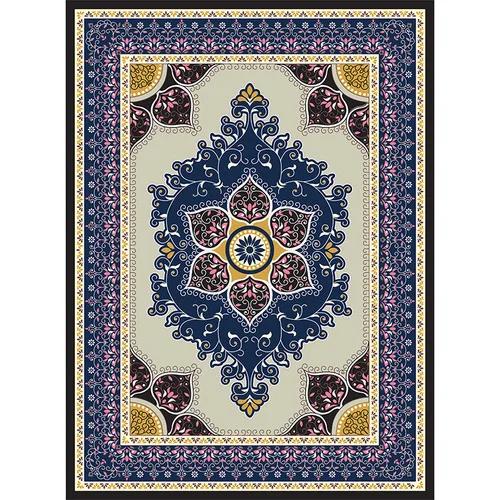 American Retro Living Room Decoration Carpet Boho Bedside Rugs for Bedroom Large Area Non-Slip Mat Washable Lounge Rug Tapis