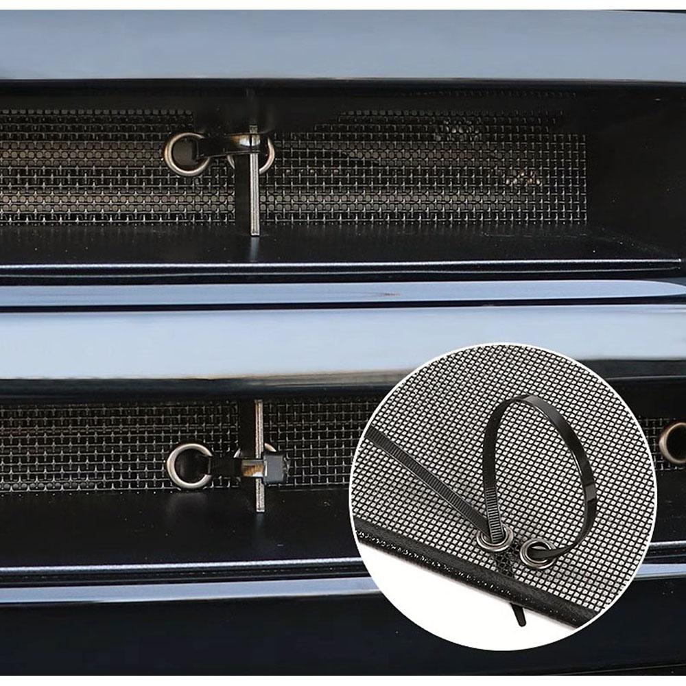 Para GWM Tank 300 2024 2024 Rede Anti-Insetos da Grelha Dianteira Capa Protetora do Condensador do Radiador Anti Insetos Areia Malha de Aço Inoxidável