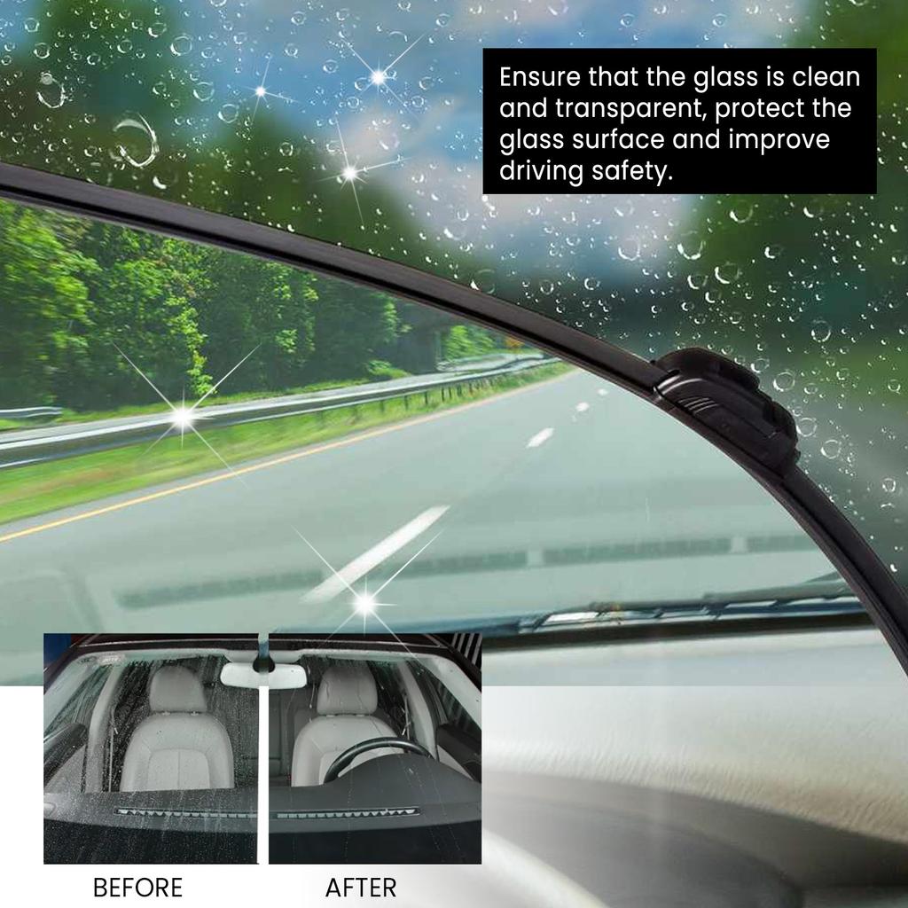 Autoglas-Regenschutzmittel, Autoglas-Reinigung und Dekontamination, Nano-Beschichtung, Auto-Regenschutzmittel-Nebel